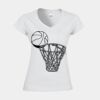 Softstyle™ women's v-neck t-shirt Thumbnail