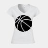 Softstyle™ women's v-neck t-shirt Thumbnail