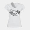 Softstyle™ women's v-neck t-shirt Thumbnail