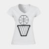 Softstyle™ women's v-neck t-shirt Thumbnail