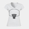 Softstyle™ women's v-neck t-shirt Thumbnail