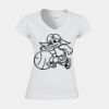 Softstyle™ women's v-neck t-shirt Thumbnail