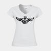 Softstyle™ women's v-neck t-shirt Thumbnail