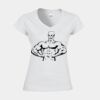 Softstyle™ women's v-neck t-shirt Thumbnail