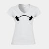 Softstyle™ women's v-neck t-shirt Thumbnail