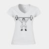 Softstyle™ women's v-neck t-shirt Thumbnail