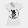 Softstyle™ women's v-neck t-shirt Thumbnail