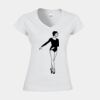 Softstyle™ women's v-neck t-shirt Thumbnail