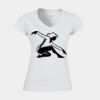 Softstyle™ women's v-neck t-shirt Thumbnail