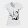 Softstyle™ women's v-neck t-shirt Thumbnail