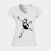 Softstyle™ women's v-neck t-shirt Thumbnail