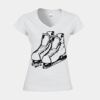 Softstyle™ women's v-neck t-shirt Thumbnail