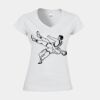 Softstyle™ women's v-neck t-shirt Thumbnail