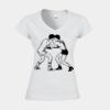 Softstyle™ women's v-neck t-shirt Thumbnail