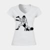 Softstyle™ women's v-neck t-shirt Thumbnail