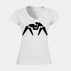 Softstyle™ women's v-neck t-shirt Thumbnail