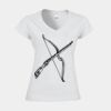 Softstyle™ women's v-neck t-shirt Thumbnail