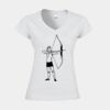 Softstyle™ women's v-neck t-shirt Thumbnail