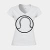 Softstyle™ women's v-neck t-shirt Thumbnail