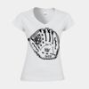 Softstyle™ women's v-neck t-shirt Thumbnail