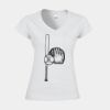 Softstyle™ women's v-neck t-shirt Thumbnail