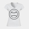 Softstyle™ women's v-neck t-shirt Thumbnail