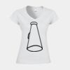 Softstyle™ women's v-neck t-shirt Thumbnail