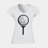 Softstyle™ women's v-neck t-shirt Thumbnail