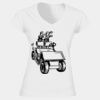 Softstyle™ women's v-neck t-shirt Thumbnail