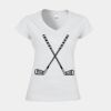 Softstyle™ women's v-neck t-shirt Thumbnail