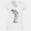 Softstyle™ women's v-neck t-shirt Thumbnail