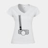 Softstyle™ women's v-neck t-shirt Thumbnail