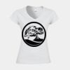 Softstyle™ women's v-neck t-shirt Thumbnail