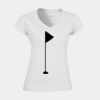 Softstyle™ women's v-neck t-shirt Thumbnail