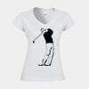 Softstyle™ women's v-neck t-shirt Thumbnail