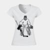 Softstyle™ women's v-neck t-shirt Thumbnail