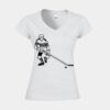 Softstyle™ women's v-neck t-shirt Thumbnail