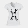 Softstyle™ women's v-neck t-shirt Thumbnail