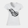 Softstyle™ women's v-neck t-shirt Thumbnail