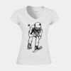 Softstyle™ women's v-neck t-shirt Thumbnail