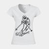 Softstyle™ women's v-neck t-shirt Thumbnail