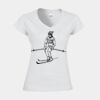 Softstyle™ women's v-neck t-shirt Thumbnail