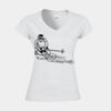 Softstyle™ women's v-neck t-shirt Thumbnail