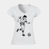 Softstyle™ women's v-neck t-shirt Thumbnail