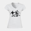 Softstyle™ women's v-neck t-shirt Thumbnail