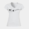 Softstyle™ women's v-neck t-shirt Thumbnail