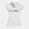 Softstyle™ women's v-neck t-shirt Thumbnail