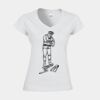 Softstyle™ women's v-neck t-shirt Thumbnail