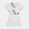 Softstyle™ women's v-neck t-shirt Thumbnail