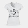 Softstyle™ women's v-neck t-shirt Thumbnail